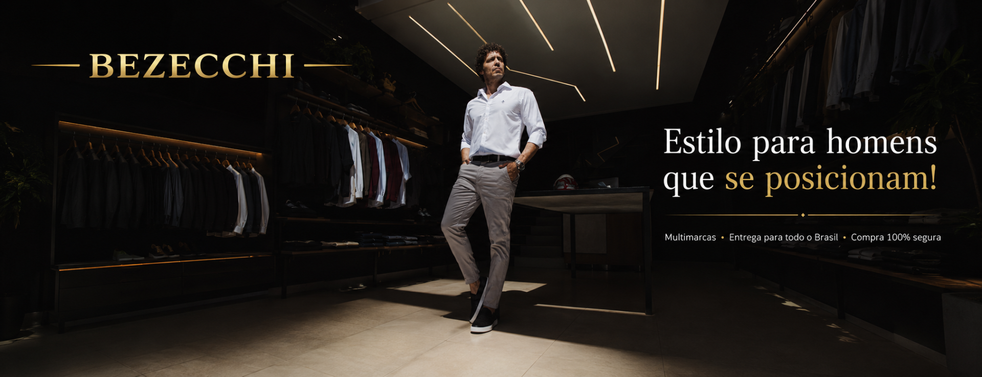 Bezecchi - Estilo para homens que se posicionam. Loja multimarcas com entrega para todo o Brasil.
